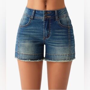Roswear Stretchy Jean Shorts